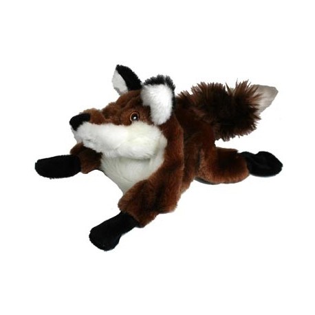 stuffed fox dog toy