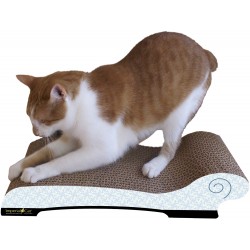 Imperial Cat Chaise Scratch 'n Shape, Victorian Blue