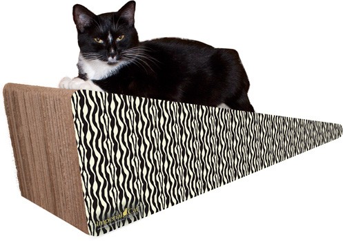 zebra cat scratcher